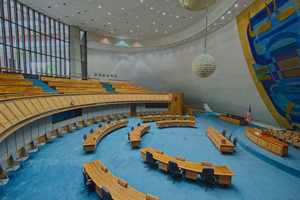 Image of Senate chamber floor